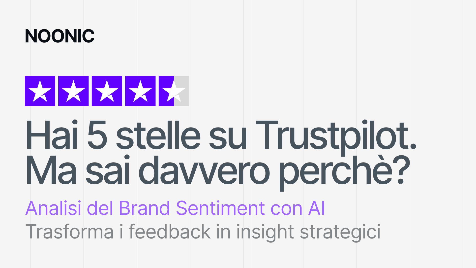 Analisi del Brand Sentiment con AI: come trasformare i feedback in insight strategici
